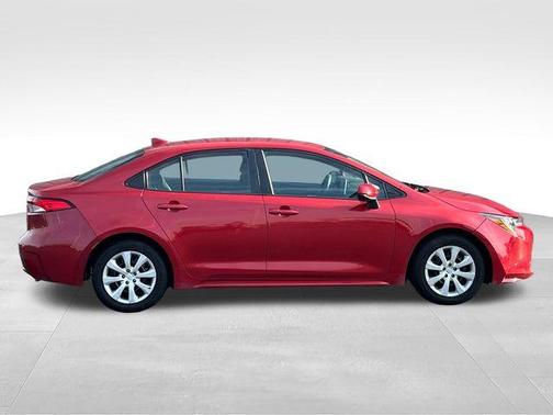 Barcelona Red Metallic 2020 Toyota Corolla LE