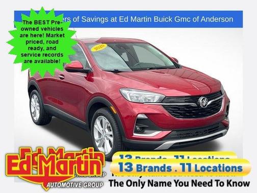 Chili Red Metallic 2020 Buick Encore GX Preferred
