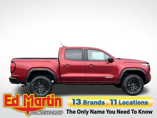 Volcanic Red 2026 GMC Canyon Elevation