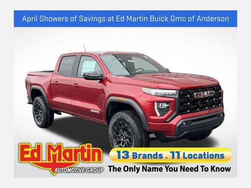 Volcanic Red 2026 GMC Canyon Elevation