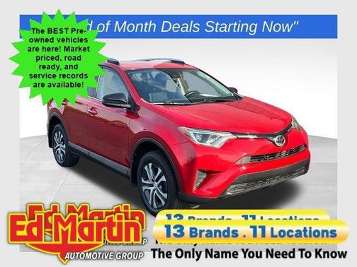 Barcelona Red Metallic 2017 Toyota RAV4 LE