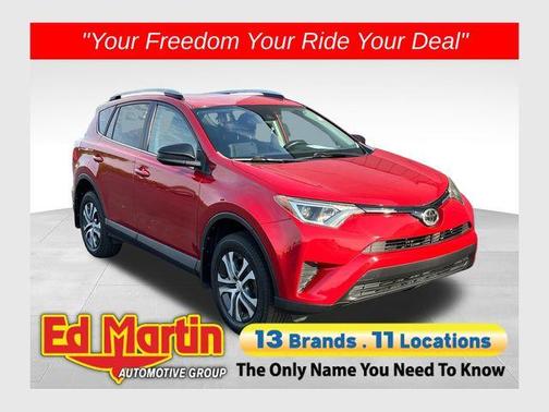 Barcelona Red Metallic 2017 Toyota RAV4 LE