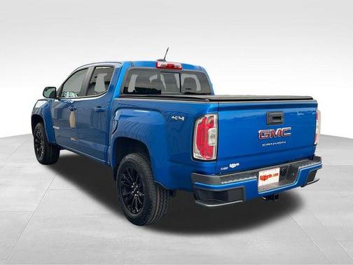 Blue Metallic 2022 GMC Canyon Elevation