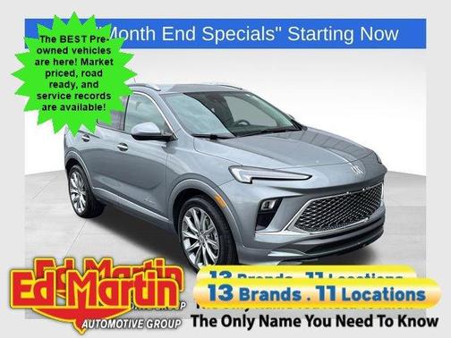 Gray Metallic 2024 Buick Encore GX Avenir