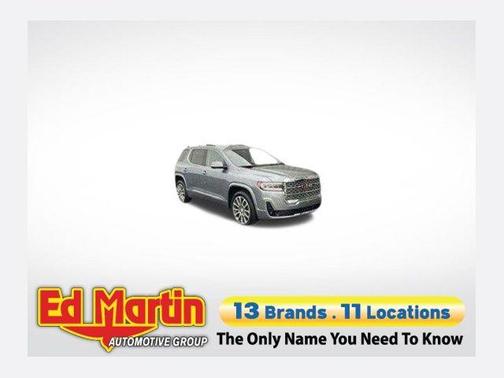 Satin Steel Metallic 2021 GMC Acadia Denali