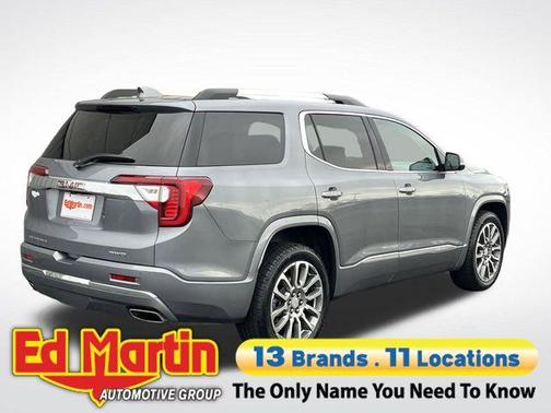 Satin Steel Metallic 2021 GMC Acadia Denali