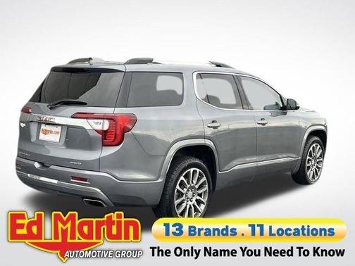 Satin Steel Metallic 2021 GMC Acadia Denali