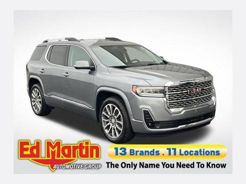 Satin Steel Metallic 2021 GMC Acadia Denali