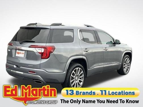 Satin Steel Metallic 2021 GMC Acadia Denali