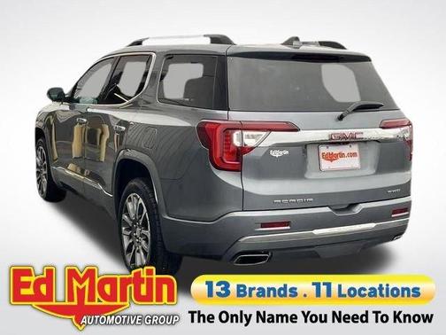 Satin Steel Metallic 2021 GMC Acadia Denali