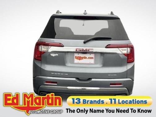 Satin Steel Metallic 2021 GMC Acadia Denali