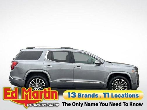 Satin Steel Metallic 2021 GMC Acadia Denali