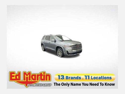 Satin Steel Metallic 2021 GMC Acadia Denali