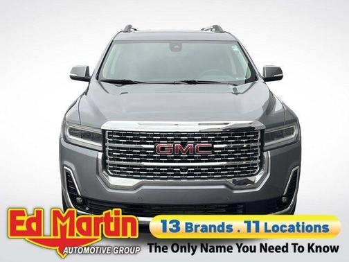 Satin Steel Metallic 2021 GMC Acadia Denali