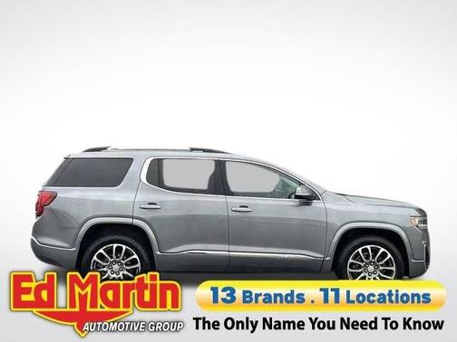 Satin Steel Metallic 2021 GMC Acadia Denali