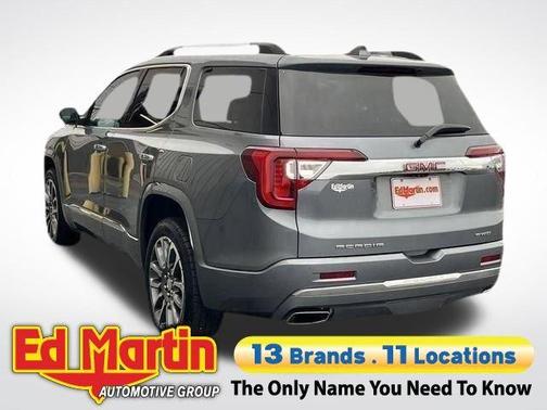 Satin Steel Metallic 2021 GMC Acadia Denali