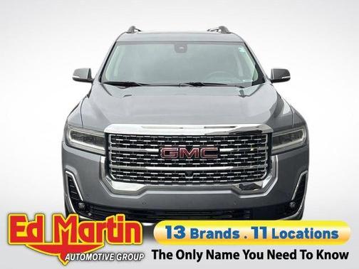 Satin Steel Metallic 2021 GMC Acadia Denali