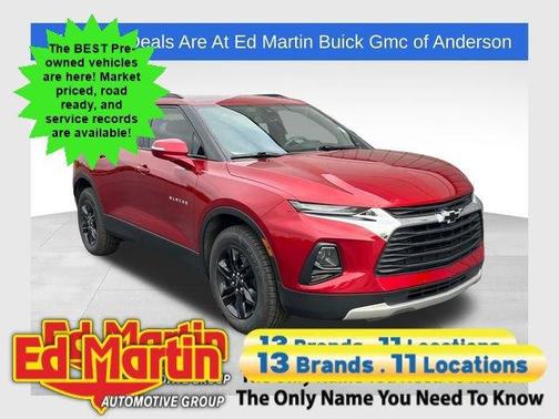 Cherry Red 2021 Chevrolet Blazer 2LT