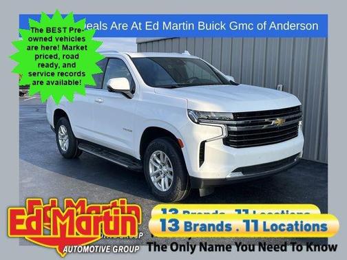 Summit White 2023 Chevrolet Tahoe LT