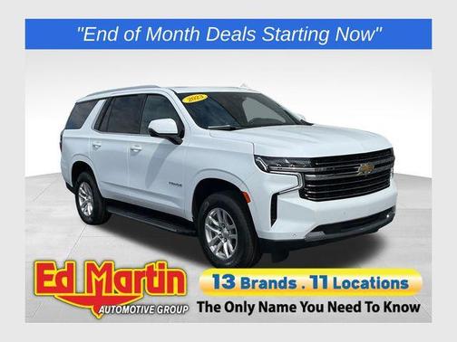 Summit White 2023 Chevrolet Tahoe LT