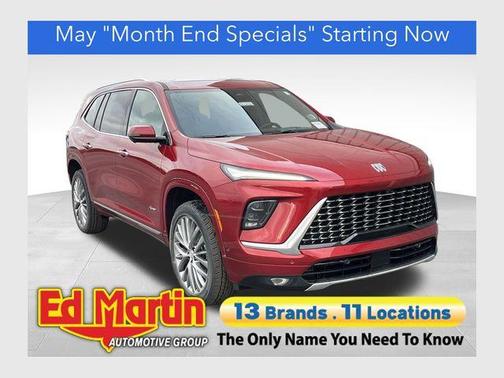 Cherry Red 2026 Buick Enclave Avenir