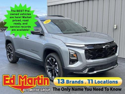 Sterling Gray Metallic 2025 Chevrolet Equinox RS