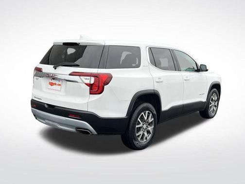 Summit White 2021 GMC Acadia SLE