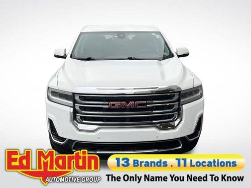 Summit White 2021 GMC Acadia SLE