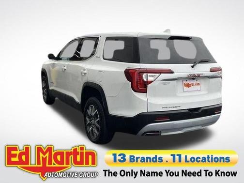 Summit White 2021 GMC Acadia SLE