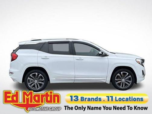 Summit White 2018 GMC Terrain Denali