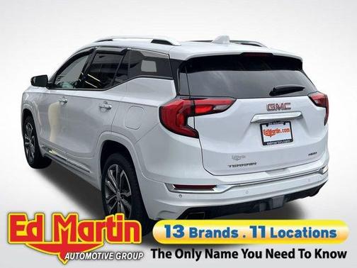 Summit White 2018 GMC Terrain Denali