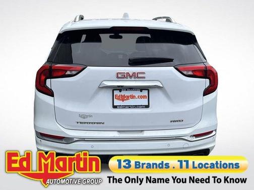 Summit White 2018 GMC Terrain Denali