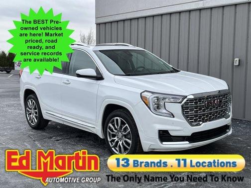 Summit White 2022 GMC Terrain Denali