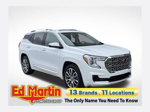 Summit White 2022 GMC Terrain Denali