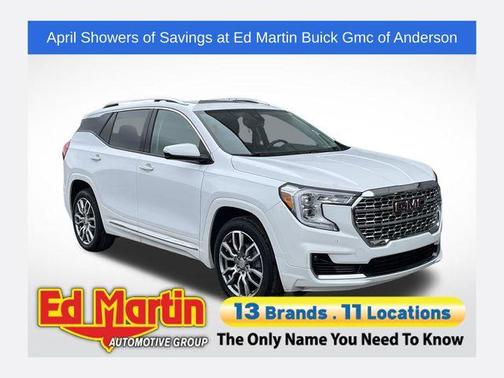 Summit White 2022 GMC Terrain Denali