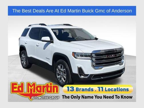 Summit White 2023 GMC Acadia SLE