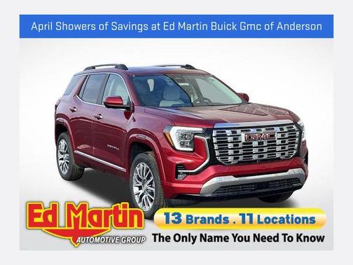 Volcanic Red 2026 GMC Terrain Denali