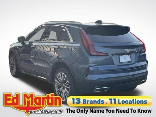 Deep Sea Metallic 2024 Cadillac XT4 Premium Luxury