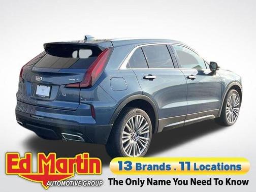 Deep Sea Metallic 2024 Cadillac XT4 Premium Luxury