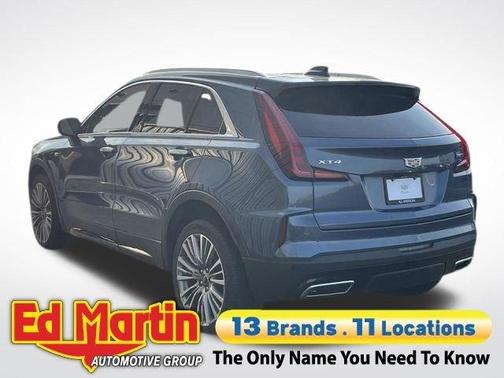 Deep Sea Metallic 2024 Cadillac XT4 Premium Luxury