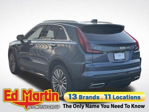 Deep Sea Metallic 2024 Cadillac XT4 Premium Luxury