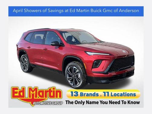 Cherry Red 2026 Buick Enclave Sport Touring