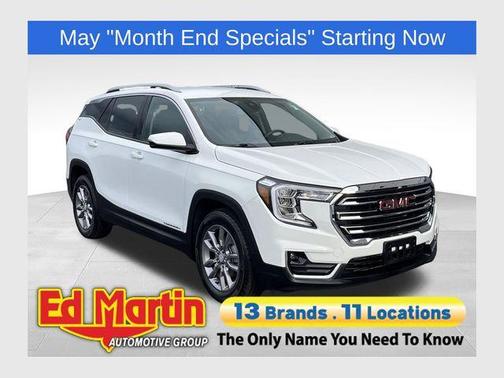 Summit White 2023 GMC Terrain SLT