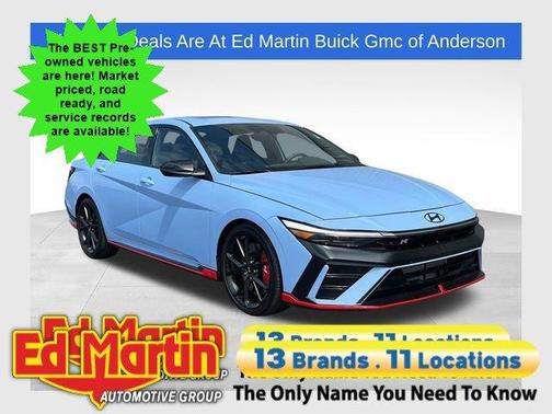 Blue 2025 Hyundai ELANTRA N Base