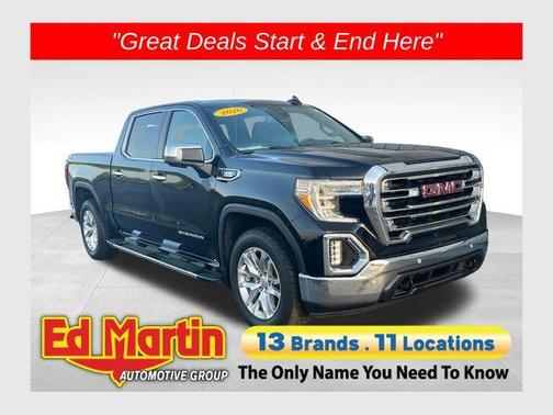 Onyx Black 2020 GMC Sierra 1500 SLT