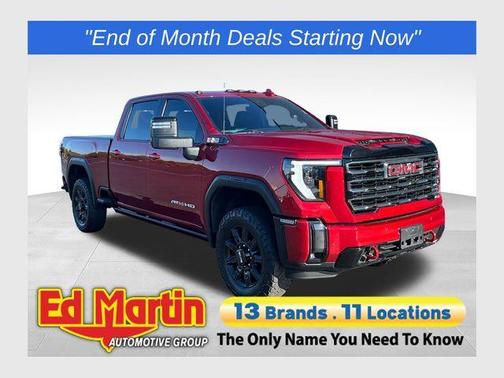 Volcanic Red 2024 GMC Sierra 2500 AT4