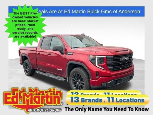 Volcanic Red 2024 GMC Sierra 1500 Elevation
