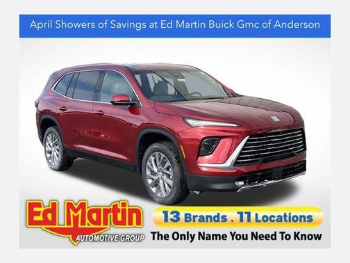 Red 2026 Buick Enclave Preferred