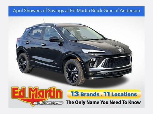 Ebony Twilight Metallic 2026 Buick Encore GX Sport Touring