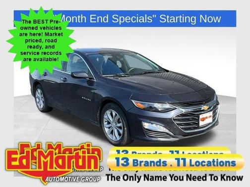 Dark Ash Metallic 2023 Chevrolet Malibu LT